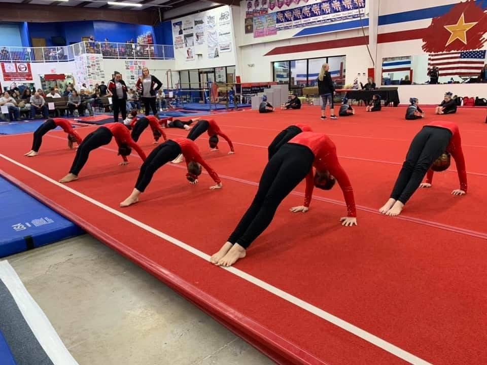 Arkansas Level 9 Jr Divison Gymnasts Making Noise at State 2026